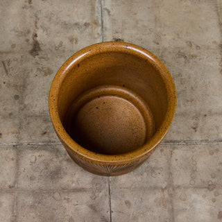 David Cressey & Robert Maxwell “Sunburst” Ochre Planter for Earthgender