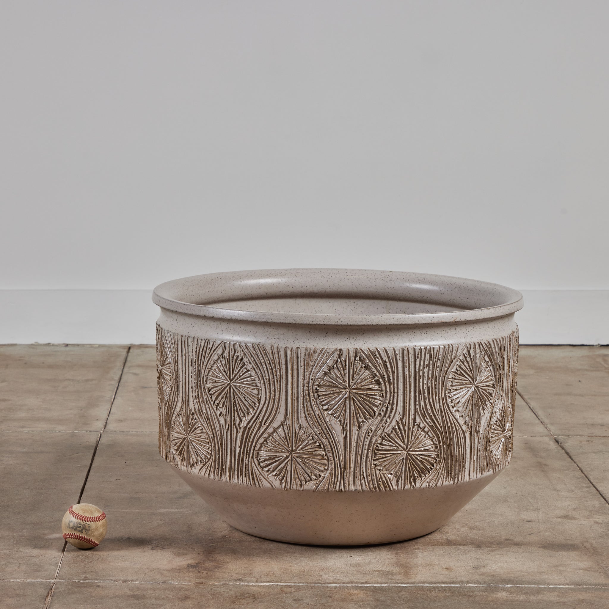 David Cressey & Robert Maxwell “Teardrop Sunburst” Bowl Planter  for Earthgender