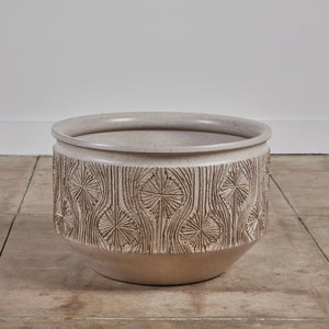 David Cressey & Robert Maxwell “Teardrop Sunburst” Bowl Planter  for Earthgender