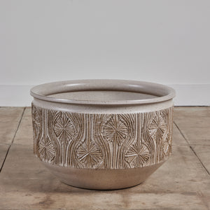 David Cressey & Robert Maxwell “Teardrop Sunburst” Bowl Planter  for Earthgender