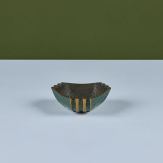 Dayagi Verdigris Brass Bowl