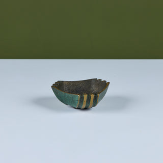 Dayagi Verdigris Brass Bowl