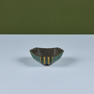 Dayagi Verdigris Brass Bowl