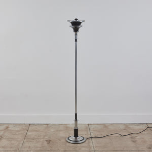 Art Deco Torchiere Floor Lamp