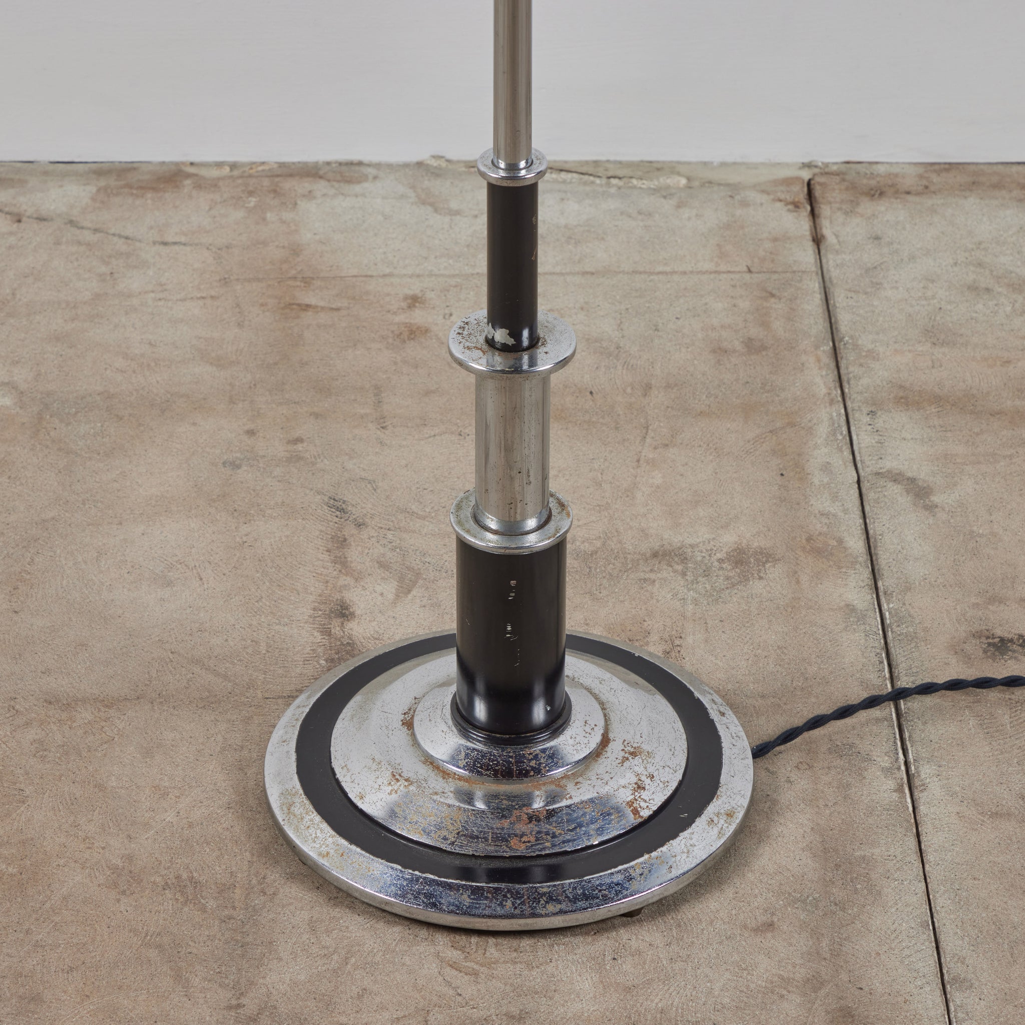 Art Deco Torchiere Floor Lamp