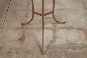 ON HOLD ** Cedric Hartman Side Table with Black Granite Top