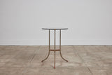 ON HOLD ** Cedric Hartman Side Table with Black Granite Top
