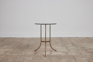 ON HOLD ** Cedric Hartman Side Table with Black Granite Top