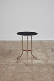 ON HOLD ** Cedric Hartman Side Table with Black Granite Top