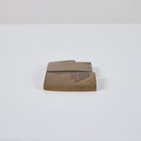 David L. Deming Brass Abstract Sculpture