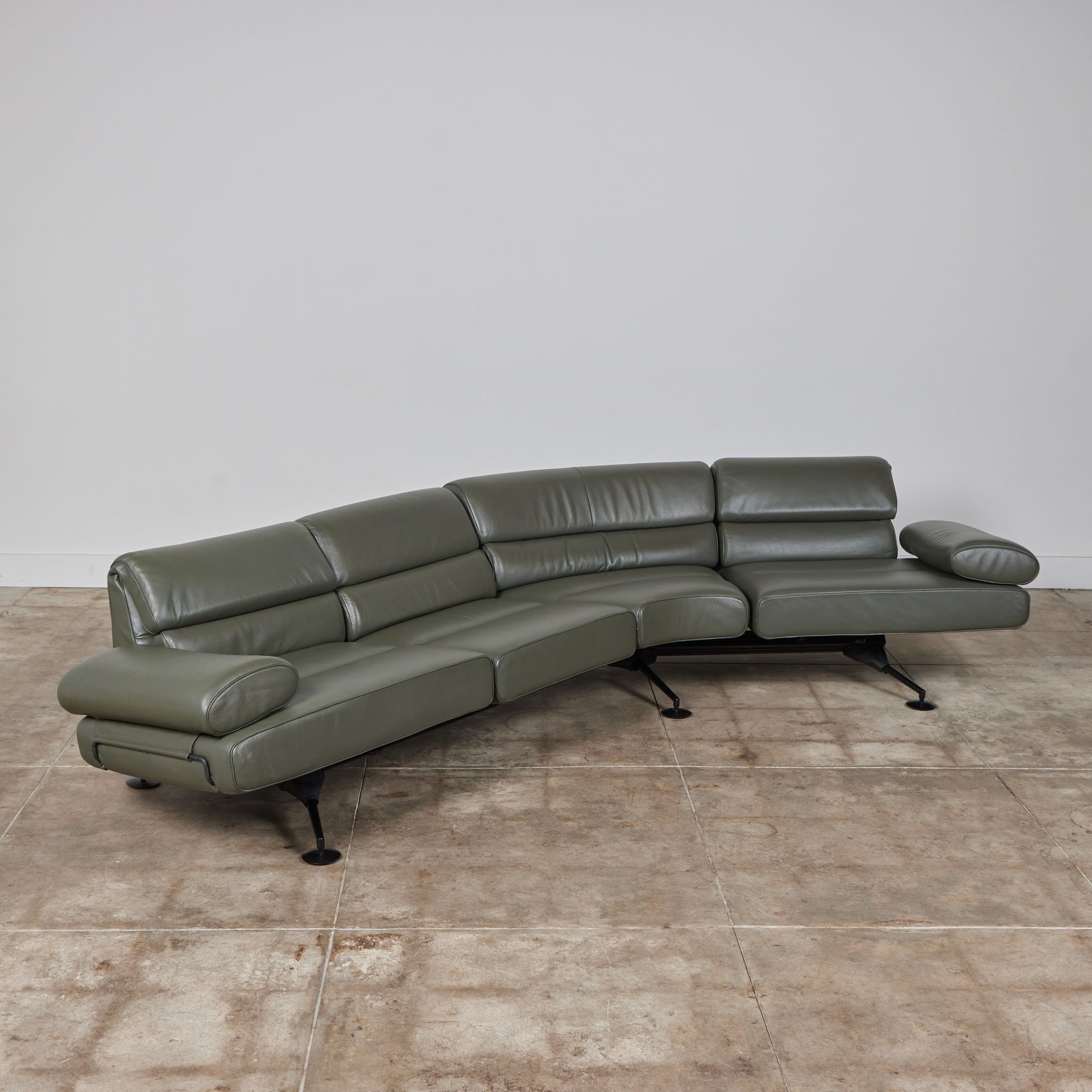 De Sede DS 470 Leather Sofa by Thomas Althaus