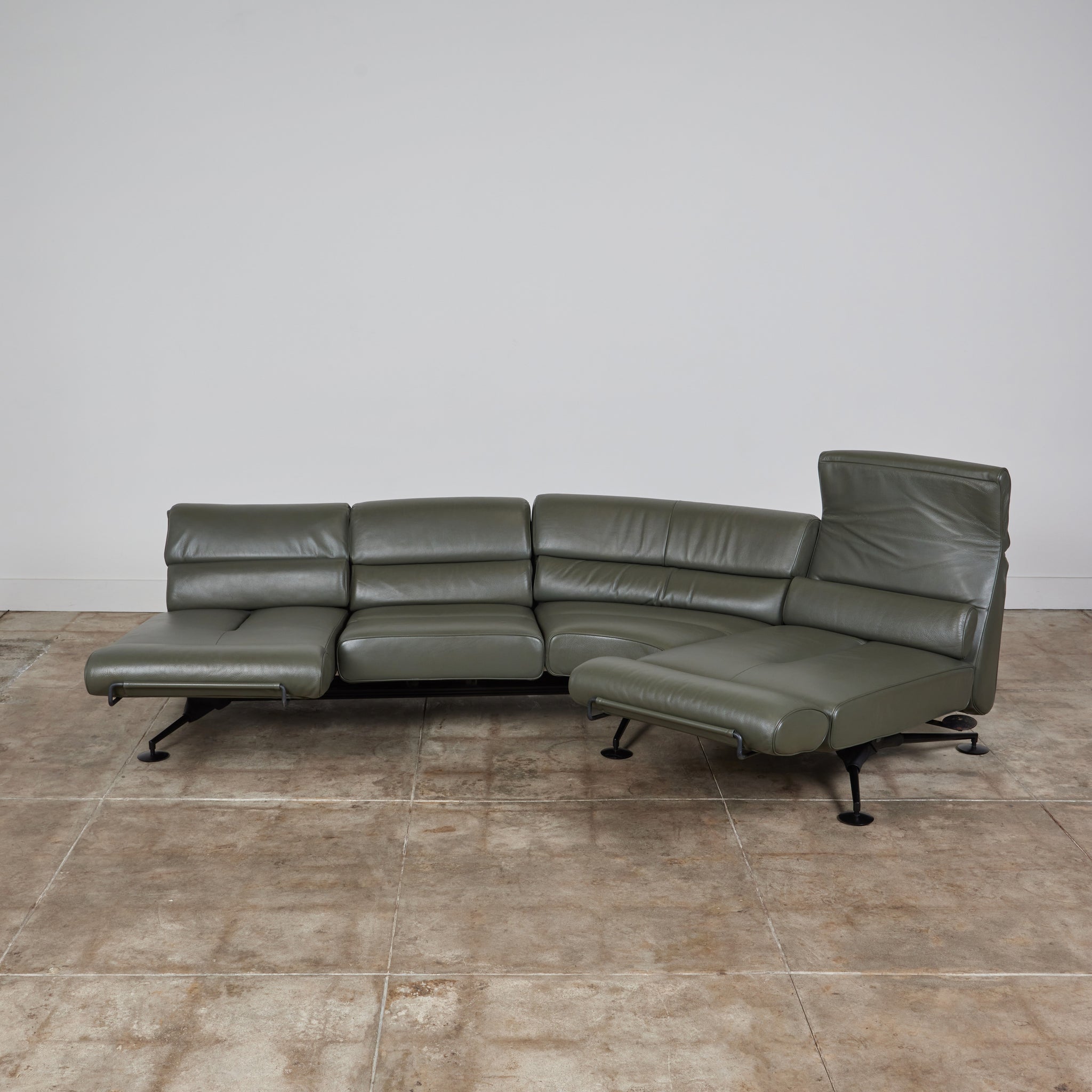 De Sede DS 470 Leather Sofa by Thomas Althaus