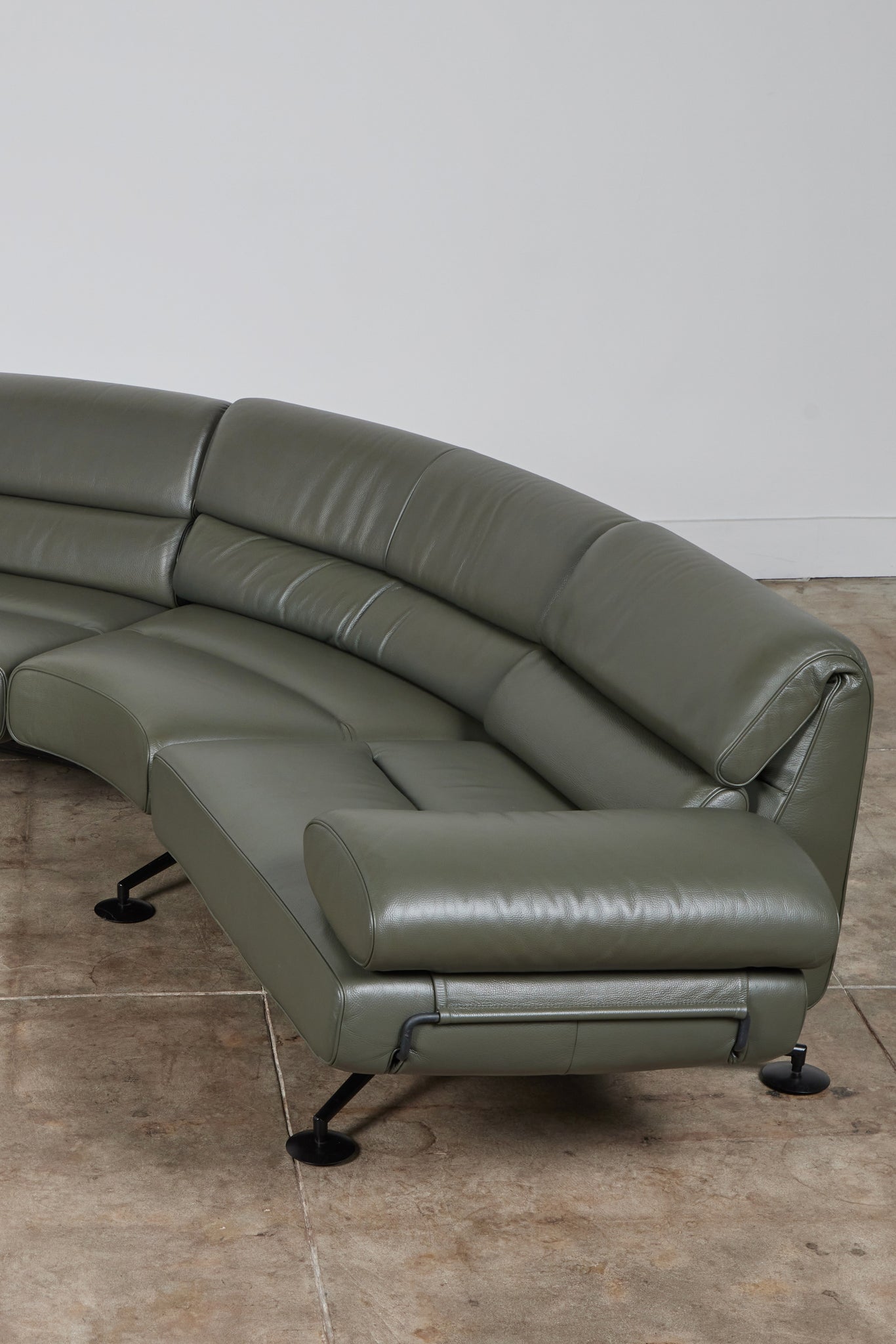 De Sede DS 470 Leather Sofa by Thomas Althaus