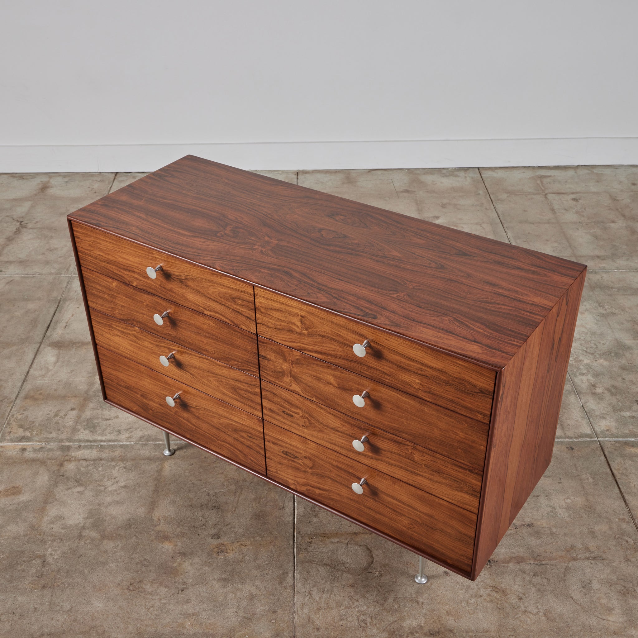 George Nelson Rosewood Thin Edge Dresser for Herman Miller