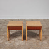 Pair of Gerald McCabe Nightstands for Eon Furniture