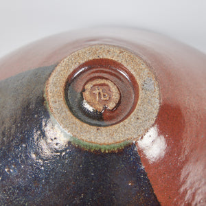 Glazed Earth Tone Studio Ceramic Bowl