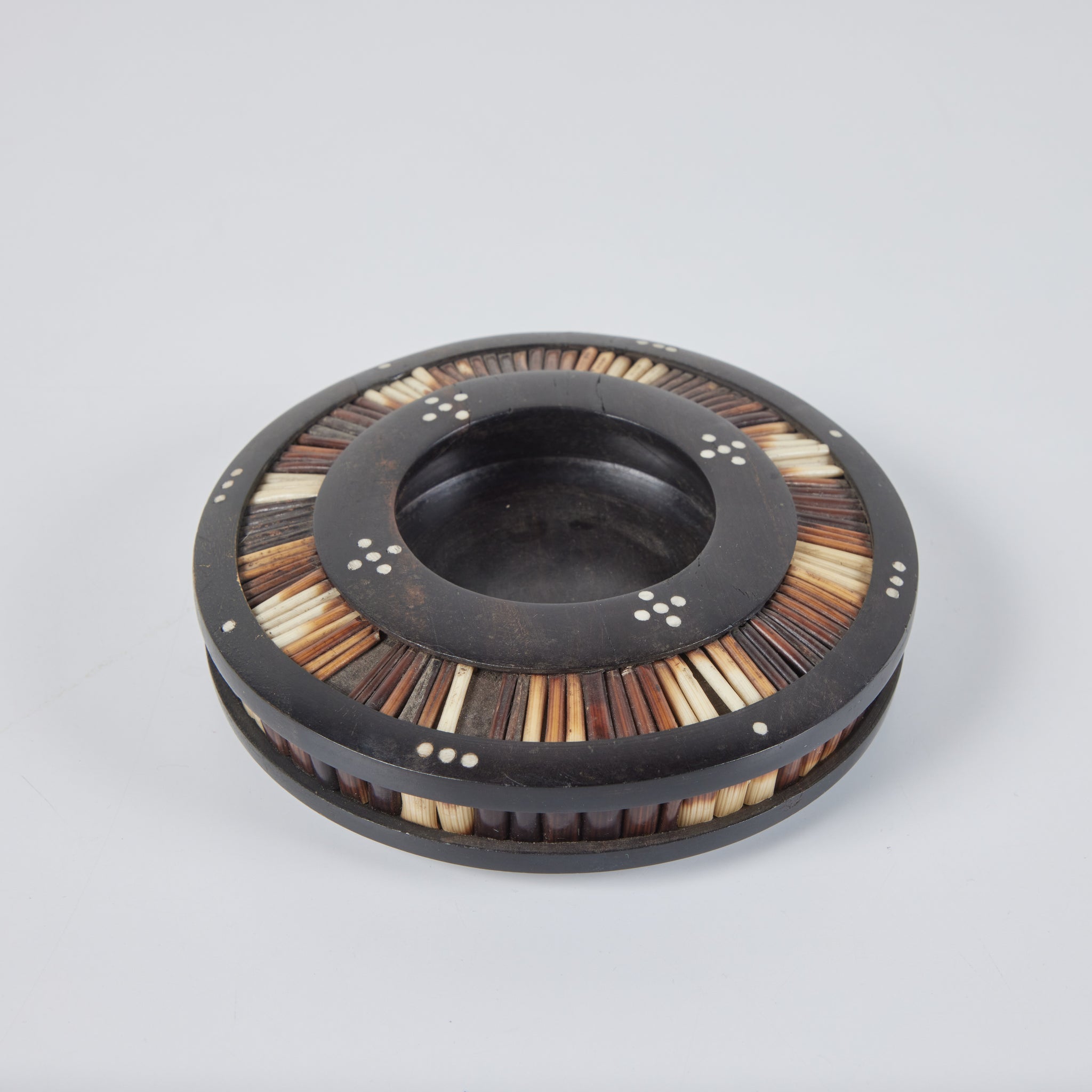 Ebony and Porcupine Quill Catchall