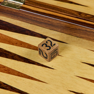 Rosewood Marquetry Backgammon Set by Don Shoemaker