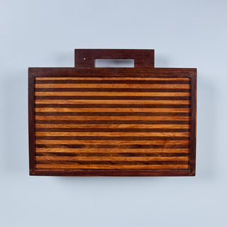 Rosewood Marquetry Backgammon Set by Don Shoemaker