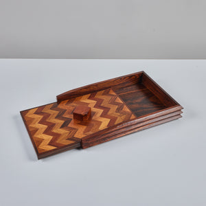 Don Shoemaker for Señal Marquetry Paper Tray