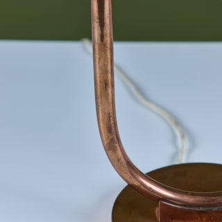 Art Deco Double Shaded Table Lamp for Chase USA