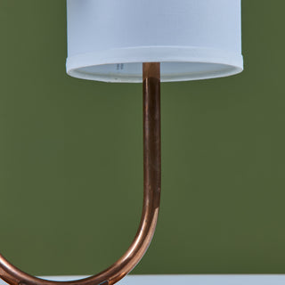 Art Deco Double Shaded Table Lamp for Chase USA