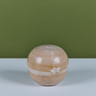 Hagi Ware Drip Glaze Weed Pot