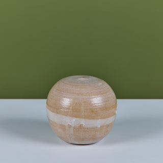 Hagi Ware Drip Glaze Weed Pot