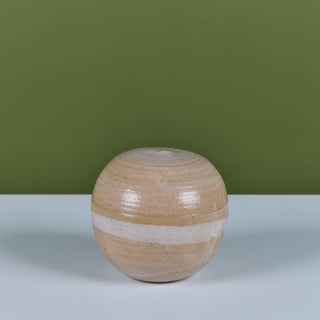 Hagi Ware Drip Glaze Weed Pot