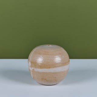 Hagi Ware Drip Glaze Weed Pot