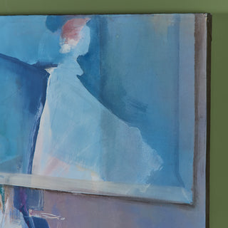 Abstract Figurative Painting by E. Hyman