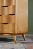 Edmond J. Spence Wave Highboy Dresser