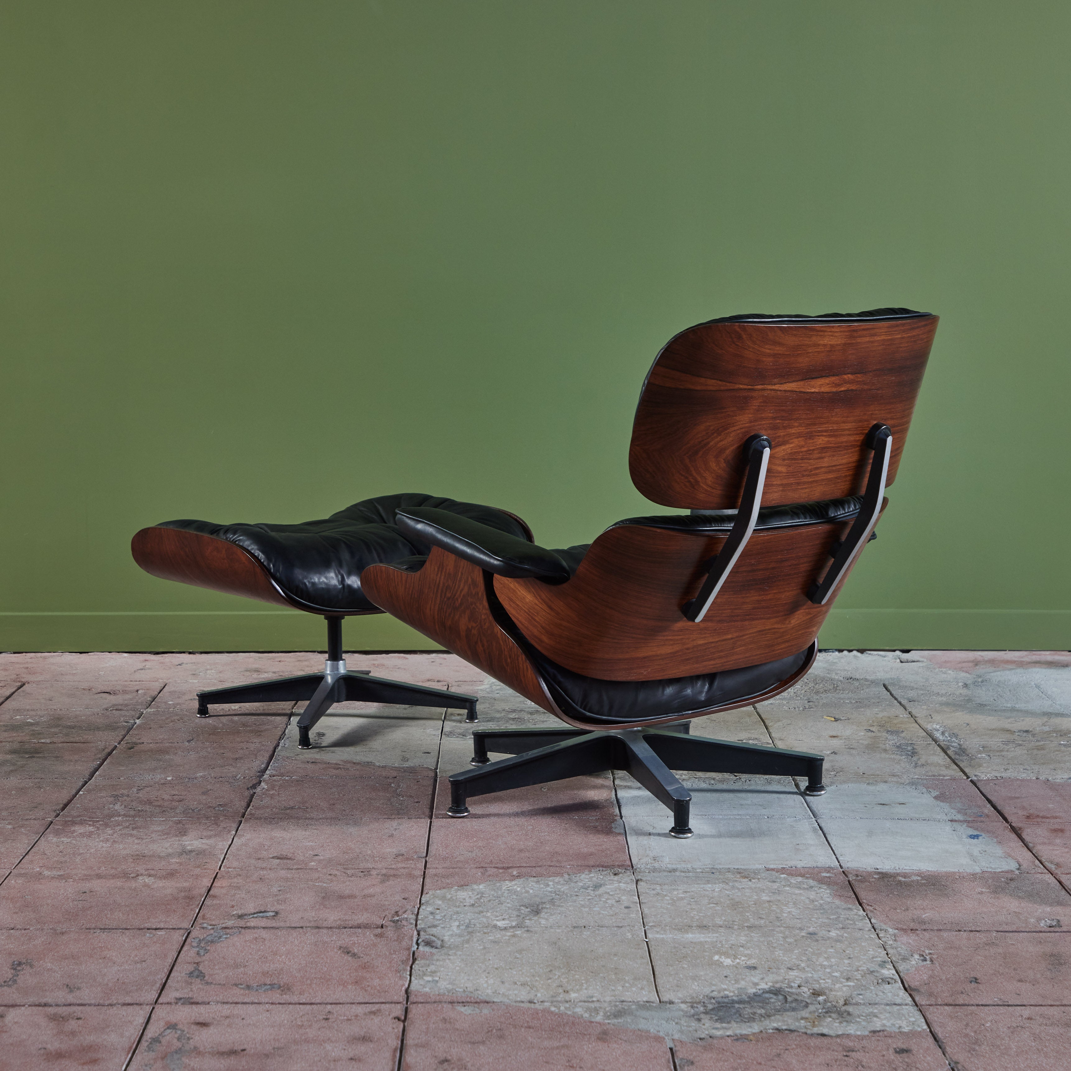 Herman Miller Eames Chair LCW Lounge Chair In Walnut By Charles