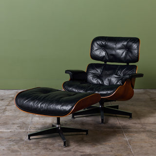 Ray and Charles Eames 670/671 Lounge Chair with Ottoman for Herman Miller