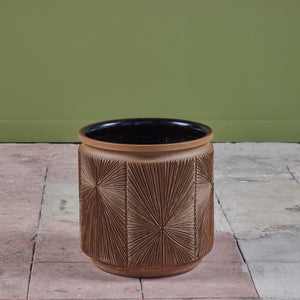 David Cressey & Robert Maxwell “Sunburst” Stoneware Planter for Earthgender