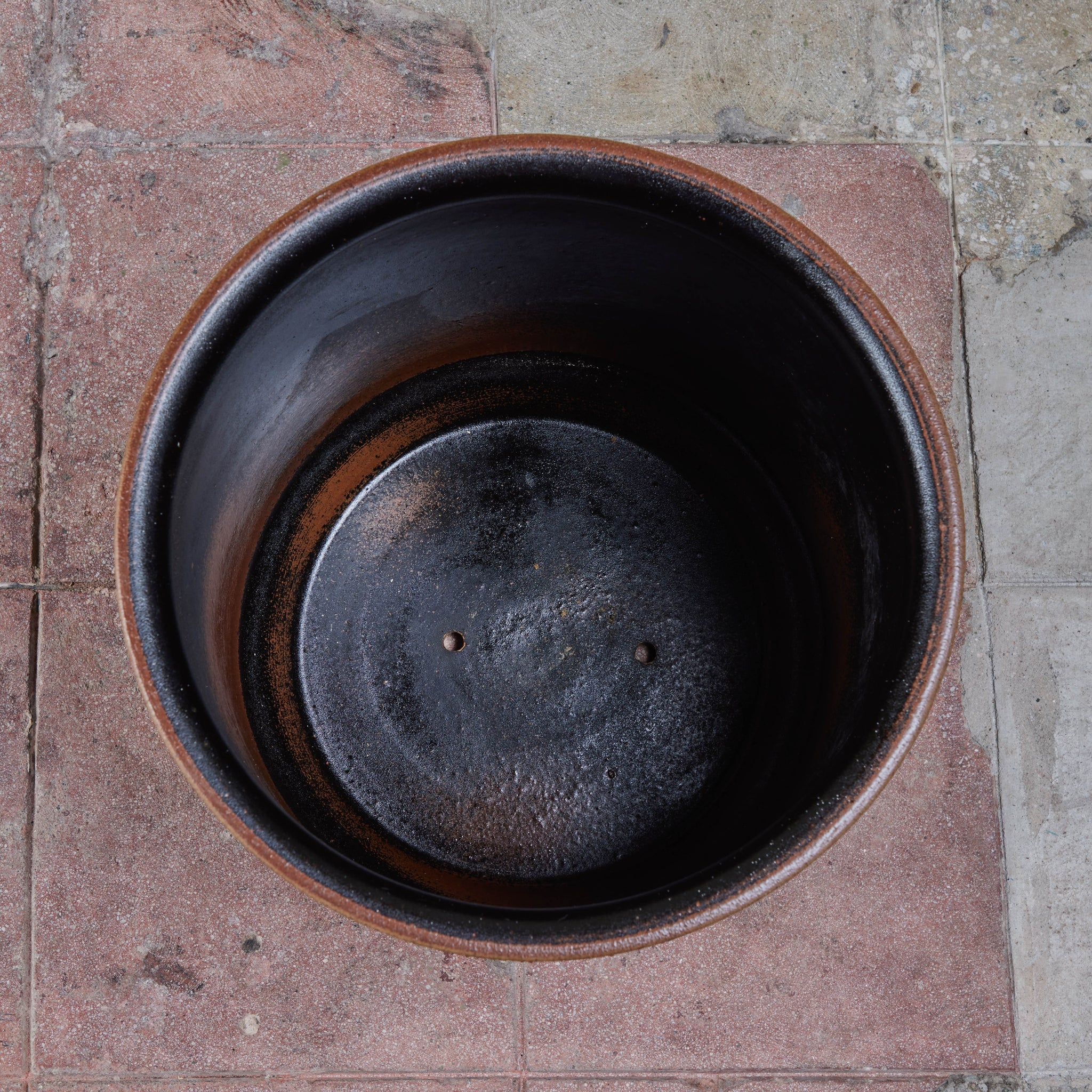 David Cressey & Robert Maxwell “Sunburst” Stoneware Planter for Earthgender