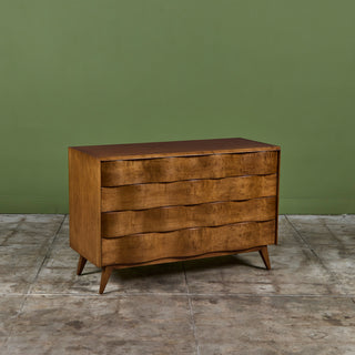 Edmond J. Spence Wave Four Drawer Dresser