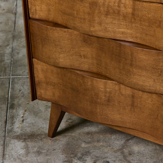 Edmond J. Spence Wave Four Drawer Dresser
