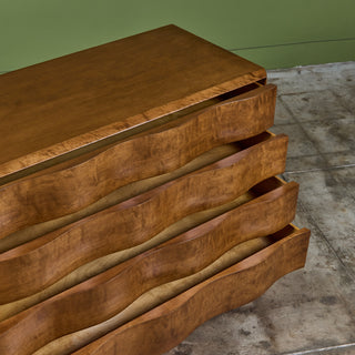 Edmond J. Spence Wave Four Drawer Dresser
