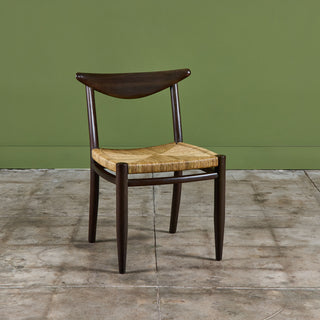 Edmond J. Spence Style Grass Seat Woven Desk Chair