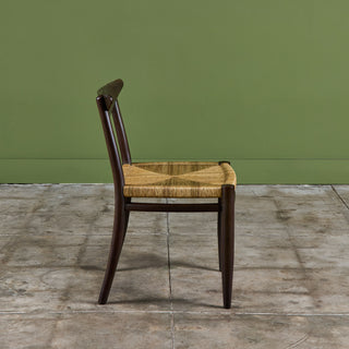 Edmond J. Spence Style Grass Seat Woven Desk Chair