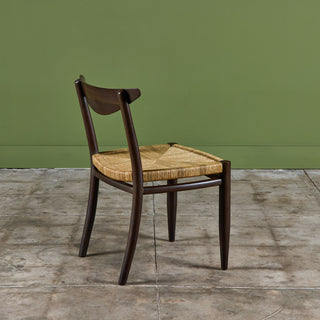 Edmond J. Spence Style Grass Seat Woven Desk Chair