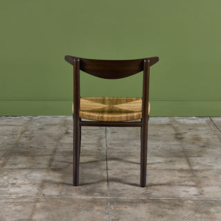 Edmond J. Spence Style Grass Seat Woven Desk Chair