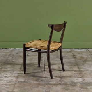 Edmond J. Spence Style Grass Seat Woven Desk Chair