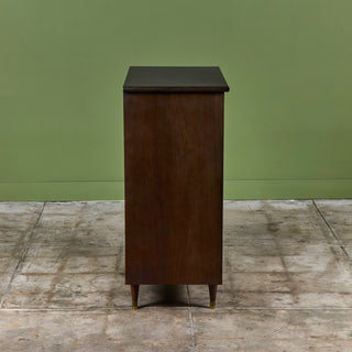 Edmond J. Spence Style Woven Front Highboy Dresser