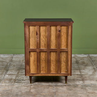 Edmond J. Spence Style Woven Front Highboy Dresser