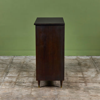 Edmond J. Spence Style Woven Front Highboy Dresser