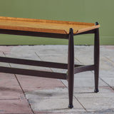 Edward Wormley Burl Coffee Table for Dunbar