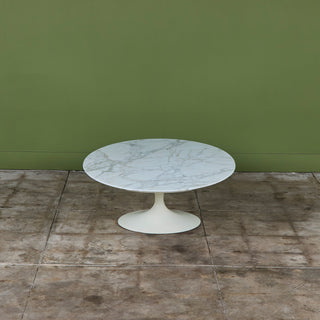 Eero Saarinen Marble Top Coffee Table for Knoll