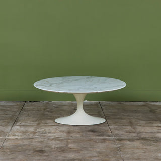 Eero Saarinen Marble Top Coffee Table for Knoll